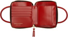COMME des GARÇONS WALLETS Red Handles Medium Zip Wallet