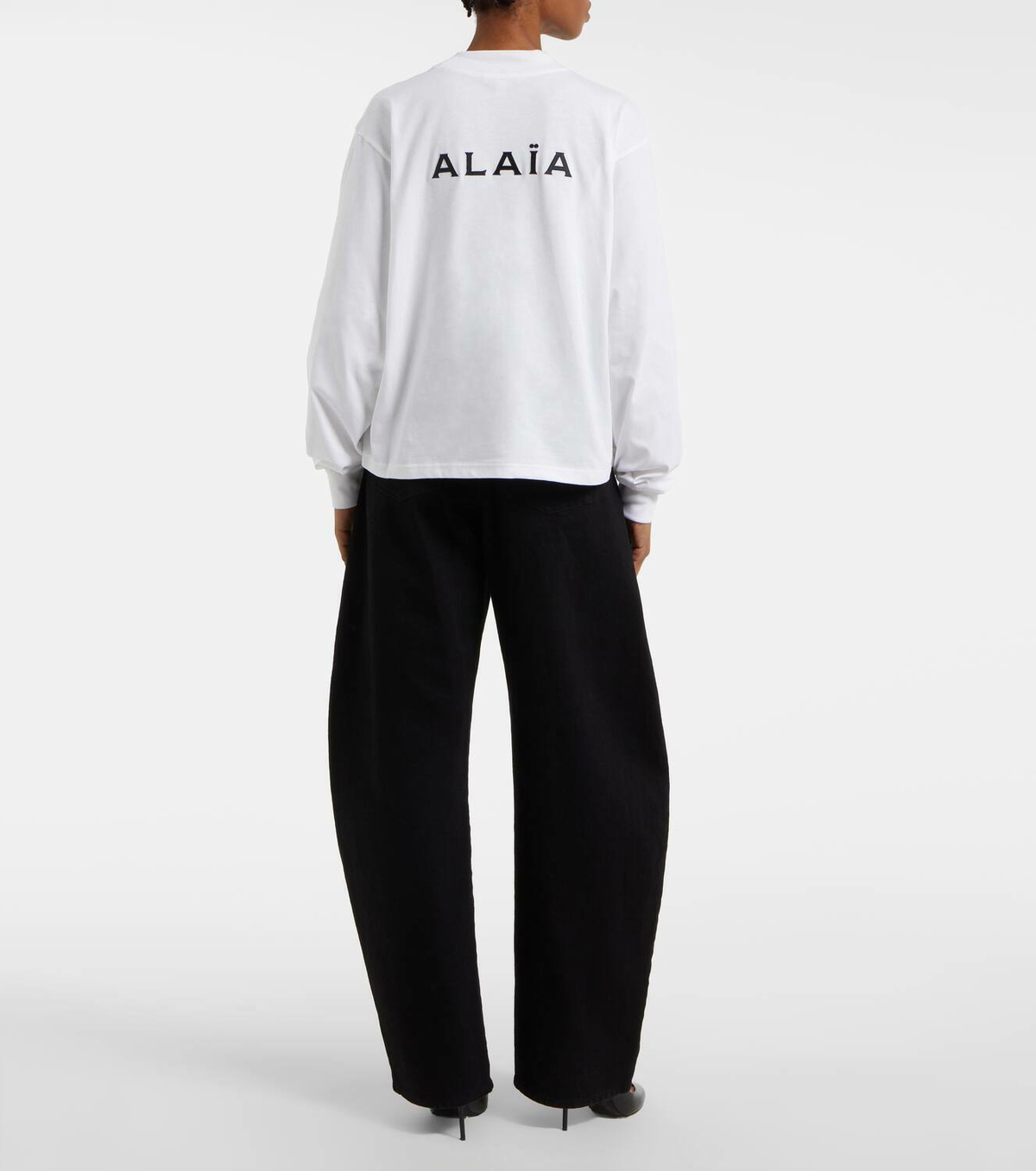 Alaïa Cotton jersey sweatshirt