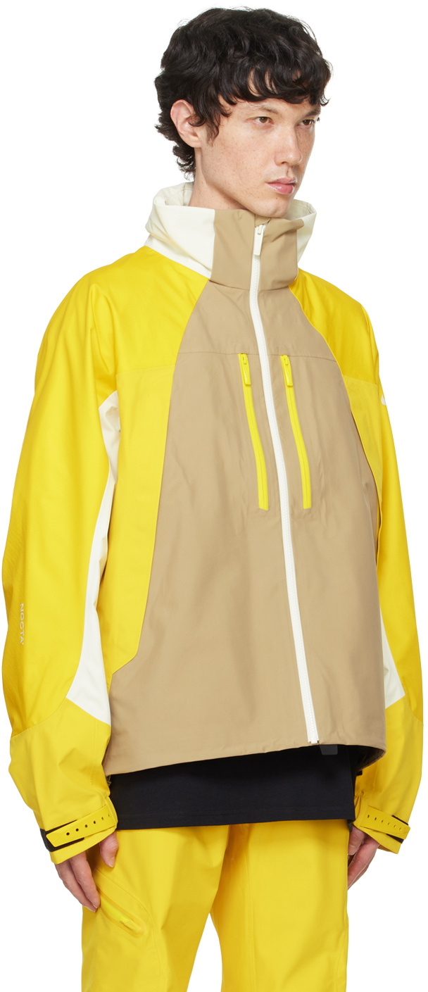 Nike Yellow NOCTA & L'ART Edition Balaclava Tech Jacket Nike