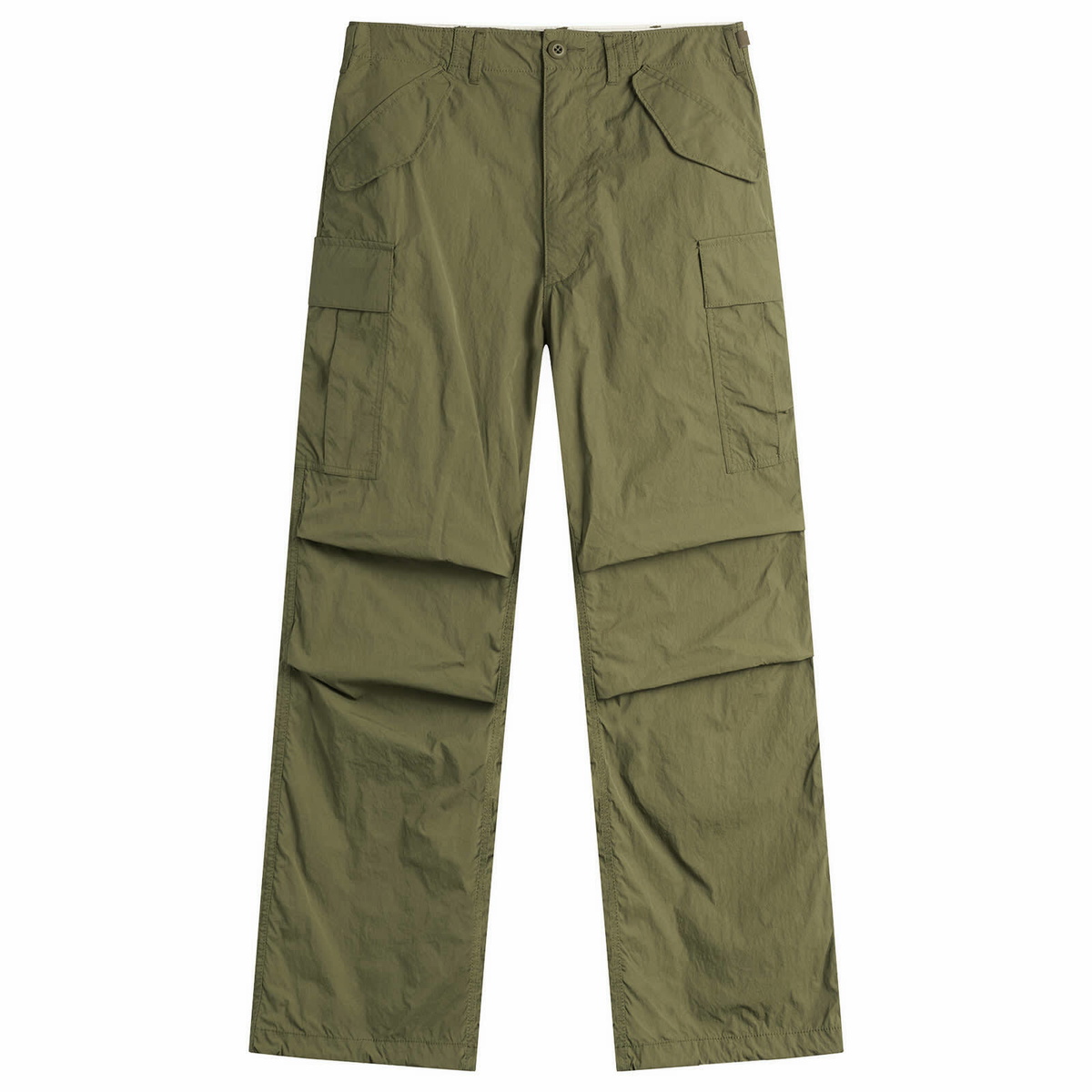 Beams Boy Women's Nylon Military Pant in Olive