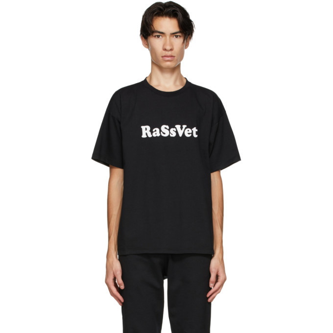 Photo: Rassvet Black Logo T-Shirt