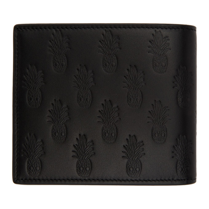 Saint Laurent Men's Tonal Monogram Leather Bifold Wallet
