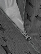 POST ARCHIVE FACTION - 5.1 Reversible Cutout Tech-Shell Hooded Jacket - Gray
