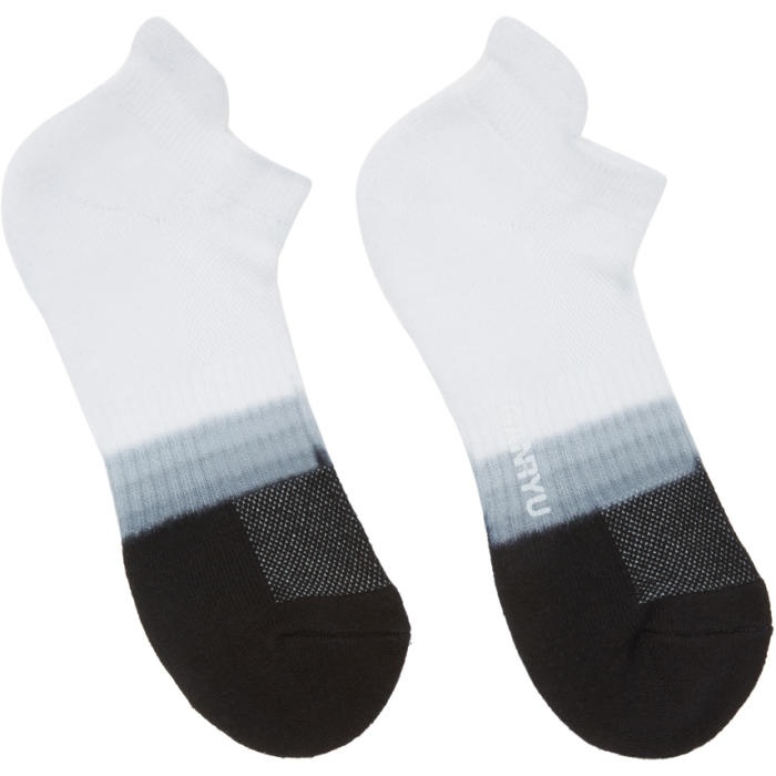 Photo: Ganryu White and Black Tie-Dye Socks