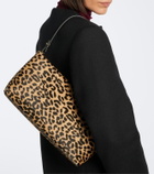 Amanu Mali leopard-print calf hair clutch
