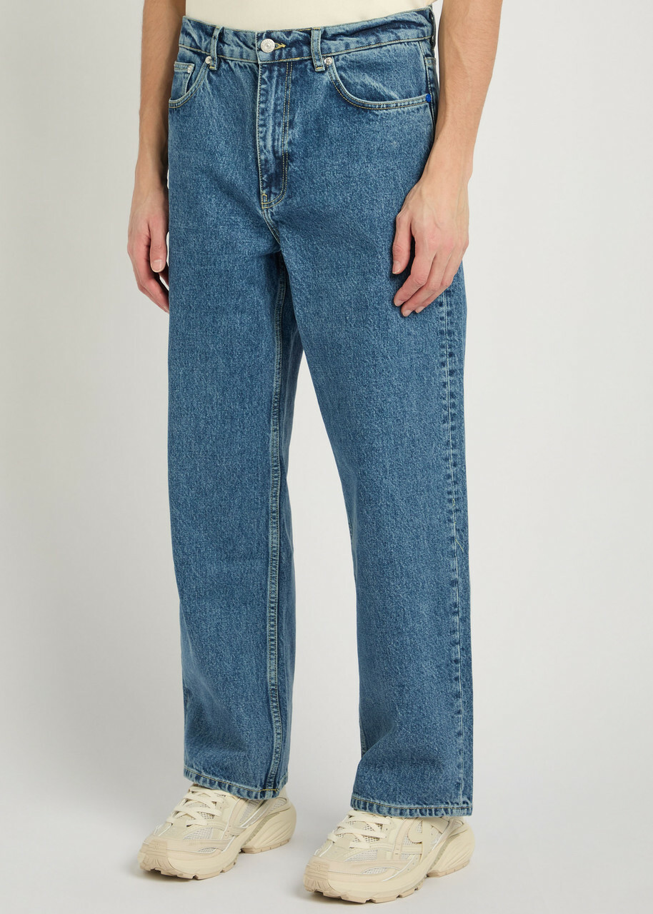 Picante V308 Relaxed Straight-leg Jeans Blue