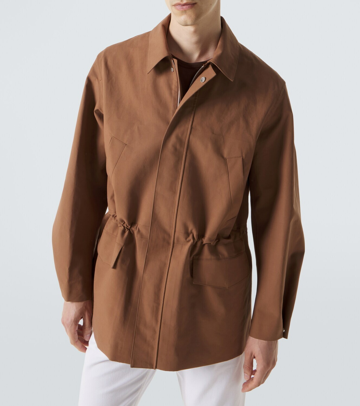 Umit Benan Country cotton and linen jacket