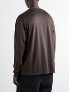 Goldwin - Wool and Lyocell-Blend Jersey Sweater - Brown