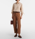 Velvet Sue cotton straight pants