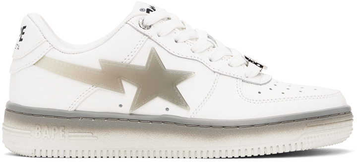 Photo: BAPE White Sta #5 Sneakers