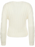 MONCLER - Tricot Wool Crewneck Sweater