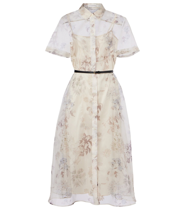 Photo: Altuzarra Kiera floral silk midi dress