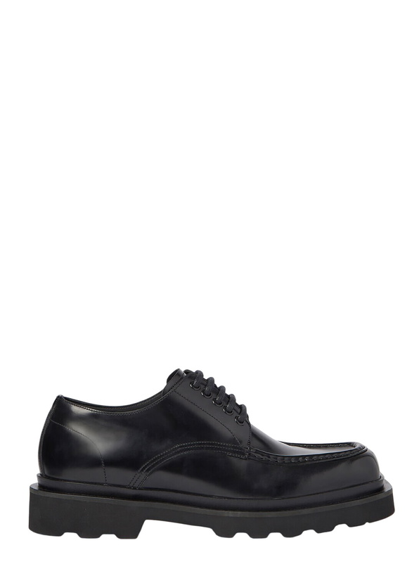 Photo: Dolce & Gabbana Brushed Leather Derby Shoes