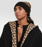 Valentino Toile Iconographe cashmere beanie