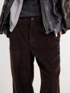 Aimé Leon Dore - Wide-Leg Cotton-Corduroy Trousers - Brown