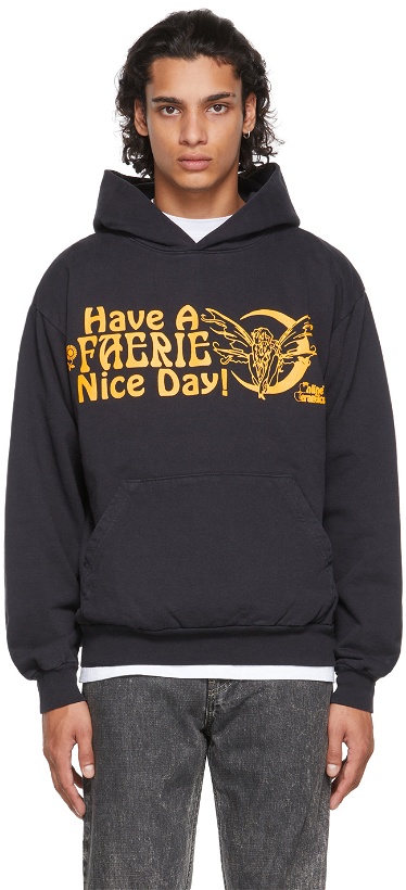 Photo: Online Ceramics Black 'Have A Faerie Nice Day' Hoodie