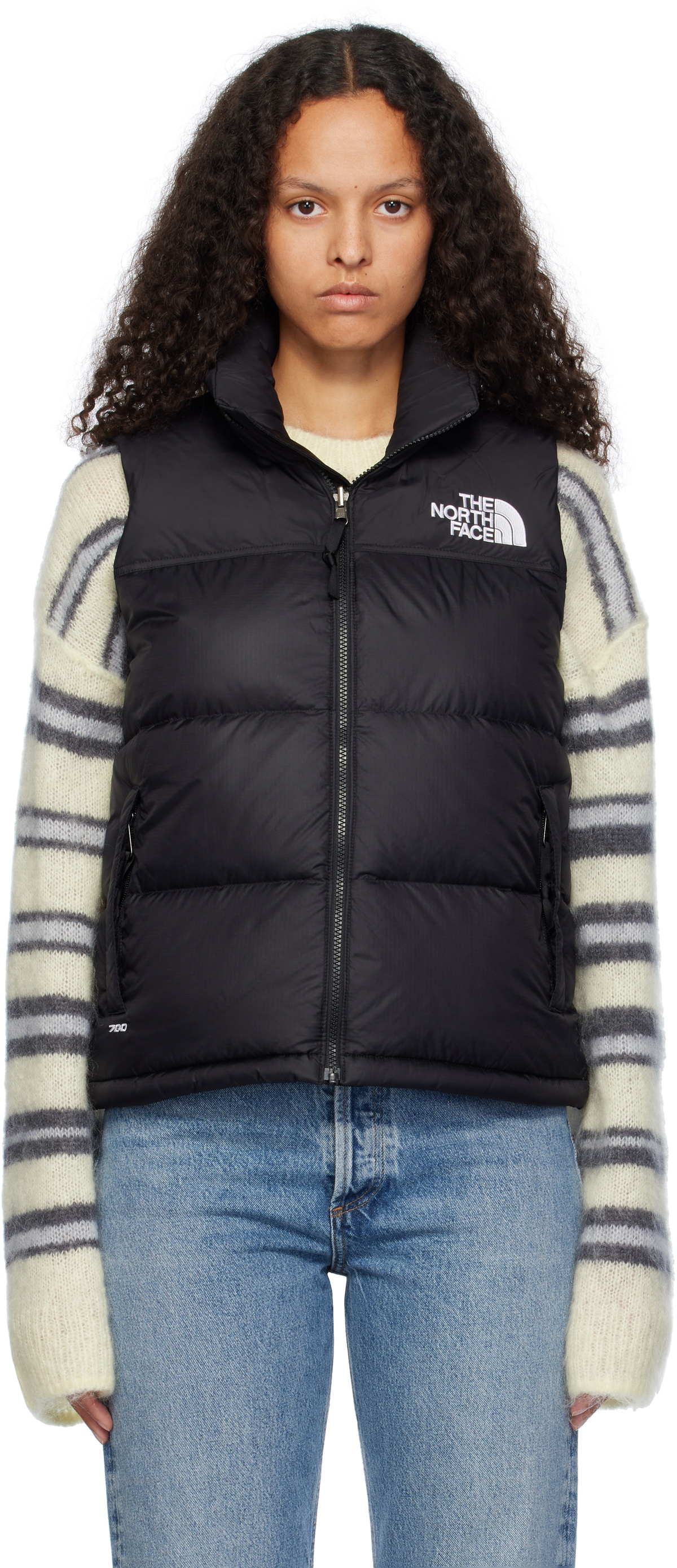The North Face Black 1996 Retro Nuptse Down Vest The North Face