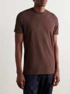 Incotex - Incotex Zanone Slim-Fit IceCotton T-Shirt - Brown
