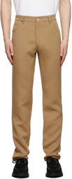 Courrèges Brown Twill Trousers