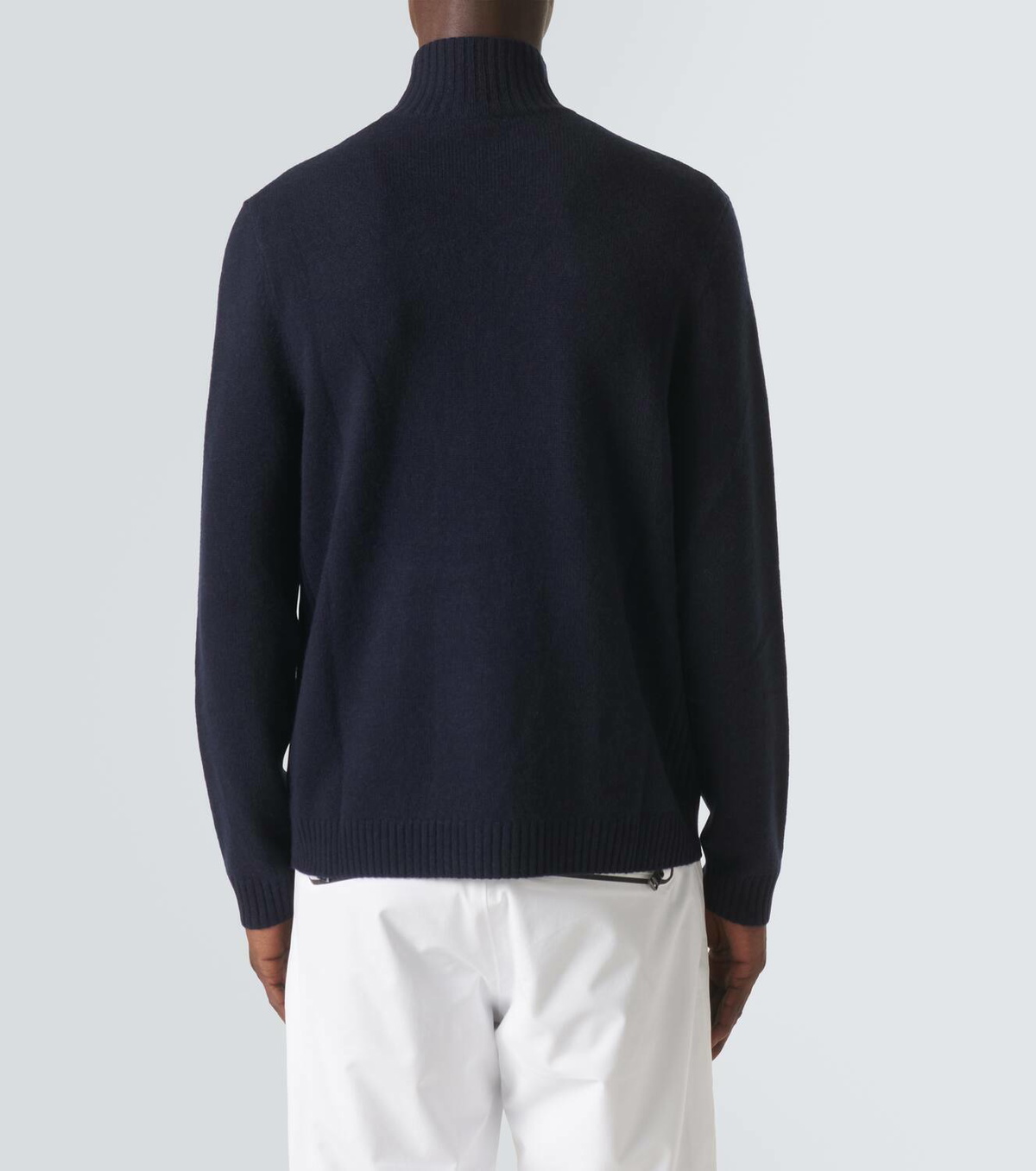 Bogner Dexter wool and cashmere zip-up sweater