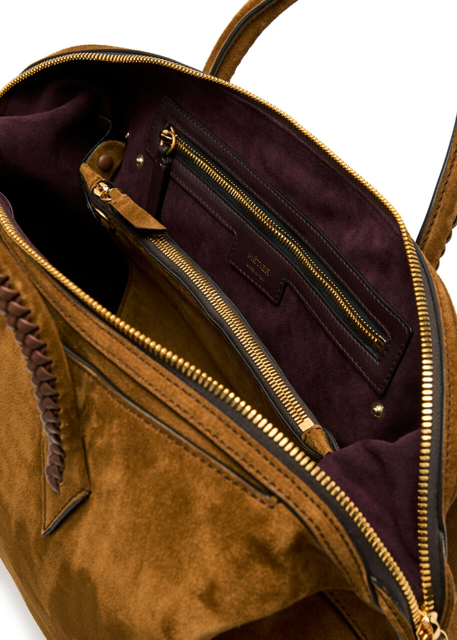 Metier Vérité City Suede top Handle bag - Tan - One Size