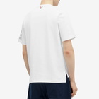 Thom Browne Men's 4-Bar Tonal T-Shirt in White