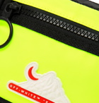 Off-White - Logo-Appliquéd Neon Shell Belt Bag - Yellow