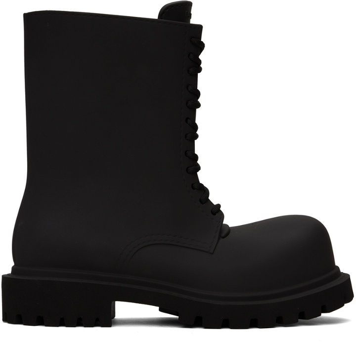 Photo: Balenciaga Black Steroid Boots