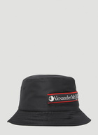 Alexander McQueen - Logo Graffiti Bucket Hat in Black