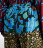 Dries Van Noten Printed wide-leg pants