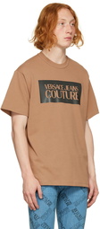 Versace Jeans Couture Tan Cotton T-Shirt