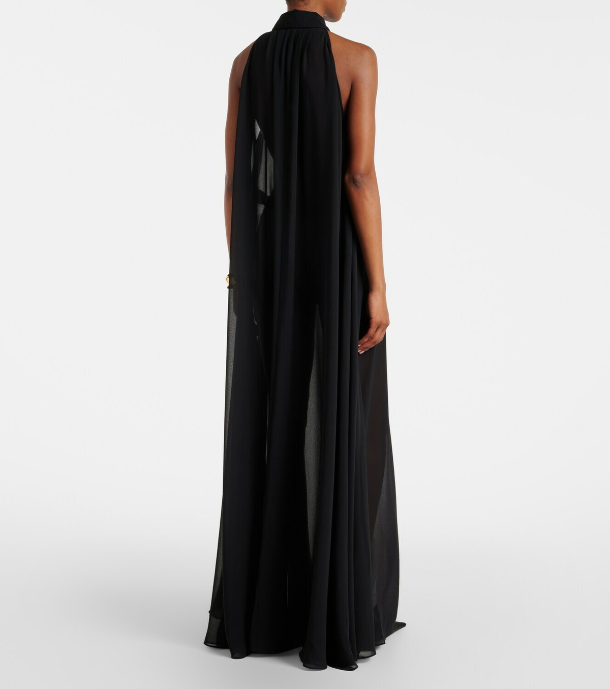The Frankie Shop Sukie sheer maxi dress