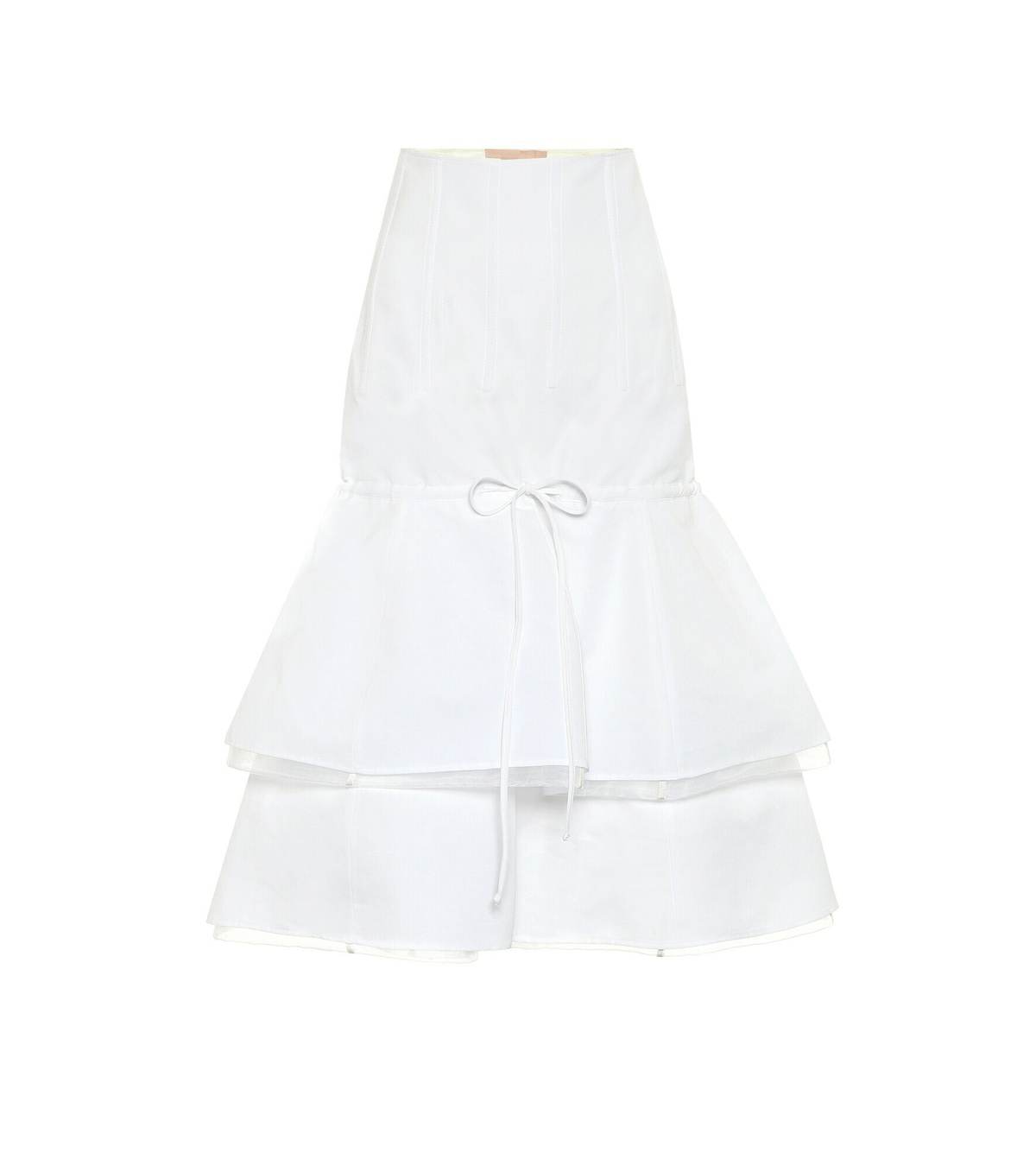 Brock Collection - Quercetto cotton-blend midi skirt