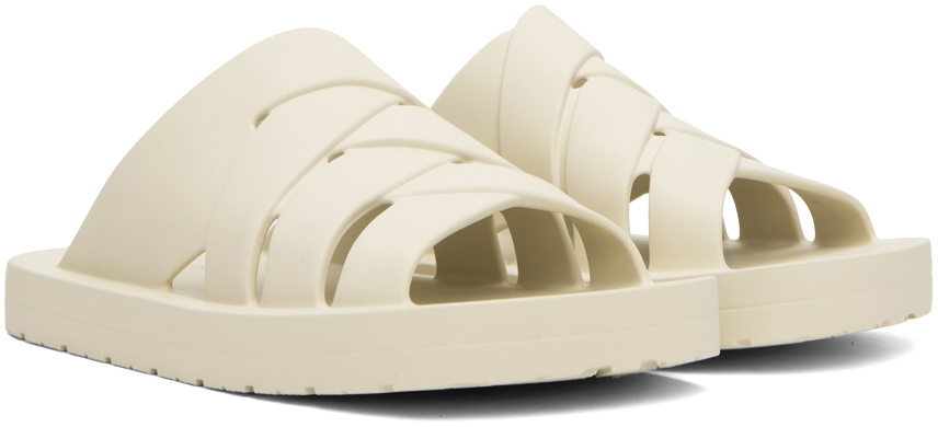 Bottega Veneta Men’s off white “sea salt” rubber slides 27344746_30?w=400 main image 4