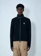 Moncler Grenoble Logo Patch Zip-Up Jacket