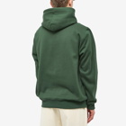 Pass~Port Men's Featherweight Embroidery Hoody in Forest Green