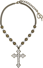 Blumarine Gold Cross Necklace
