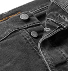 Nudie Jeans - Grim Tim Organic Stretch-Denim Jeans - Men - Dark gray