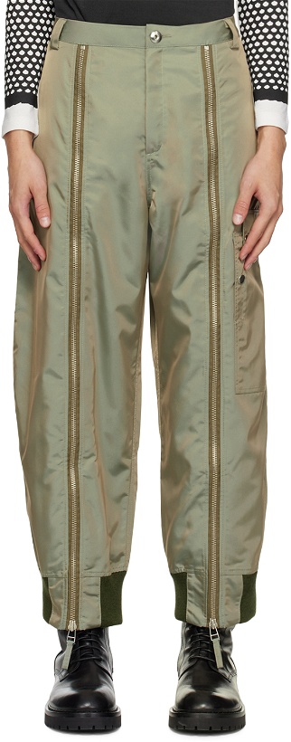 Photo: VAQUERA Green Vented Trousers