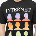 MARKET Men's Internet Friends T-Shirt in Black