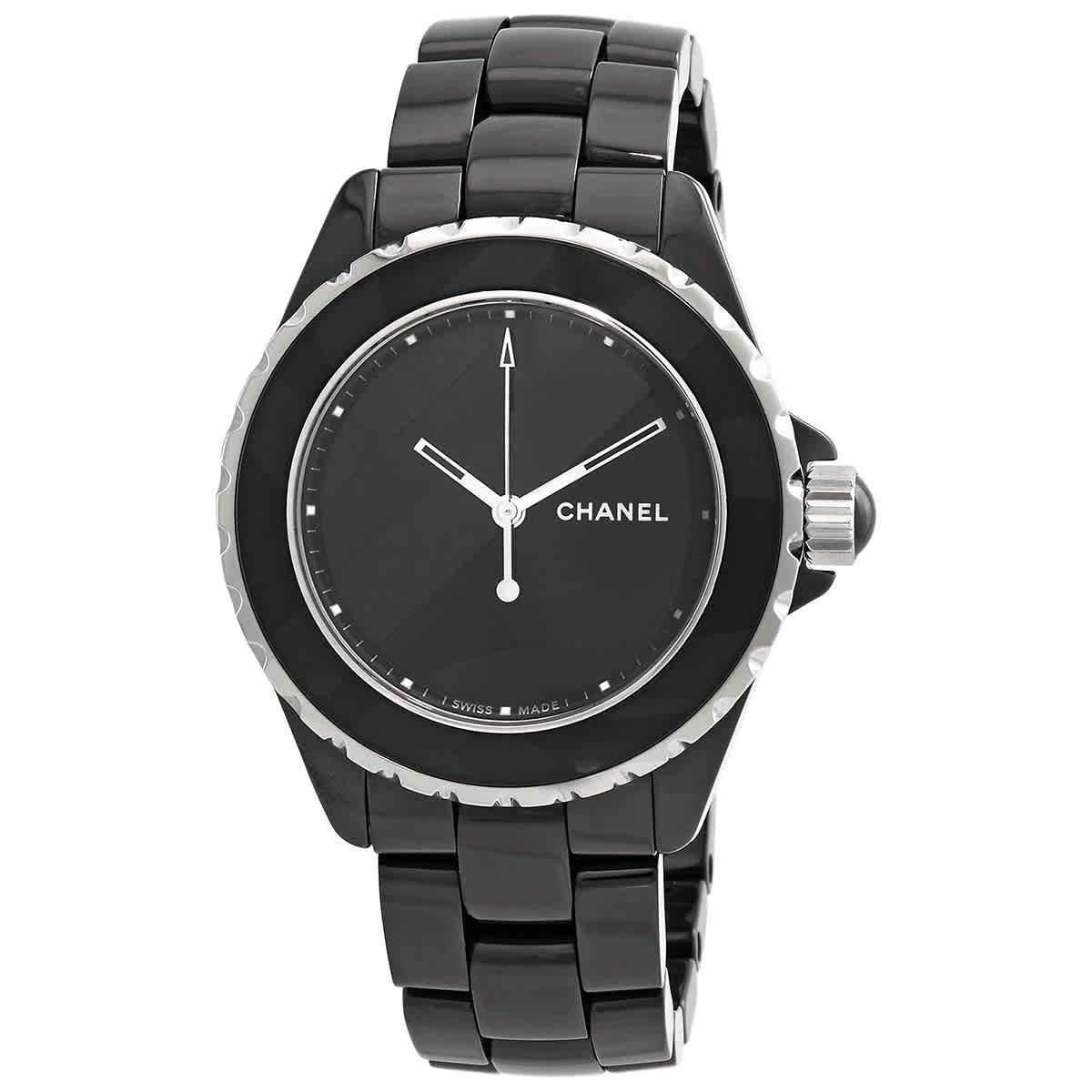 Chanel J12 Automatic Black Dial Ladies Watch H5581