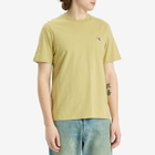 Maison Kitsuné Men's Fox Head Patch Regular T-Shirt in Canvas
