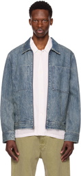 rag & bone Blue Simon Garage Denim Jacket