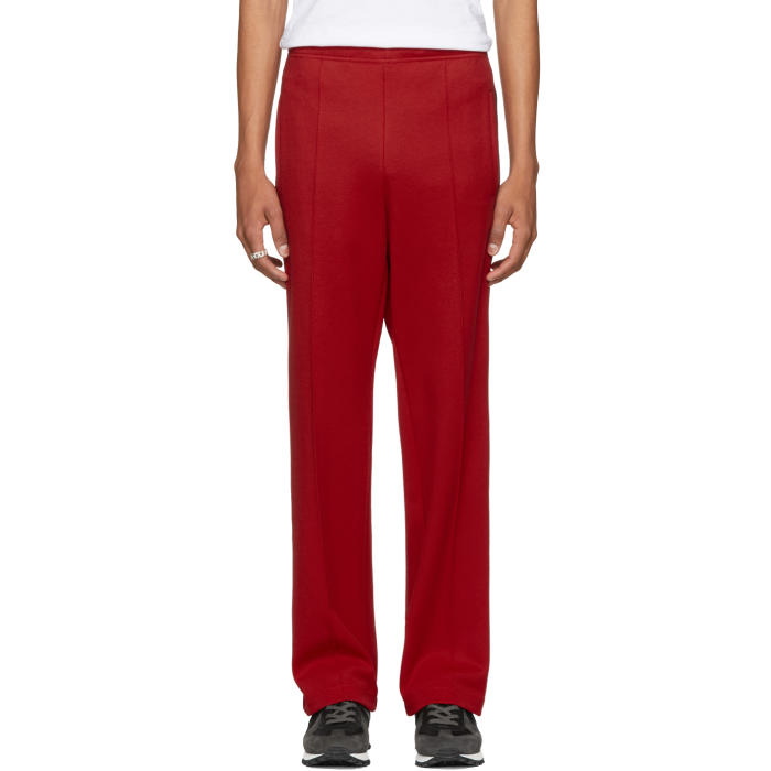 Photo: Maison Margiela Red Track Pants