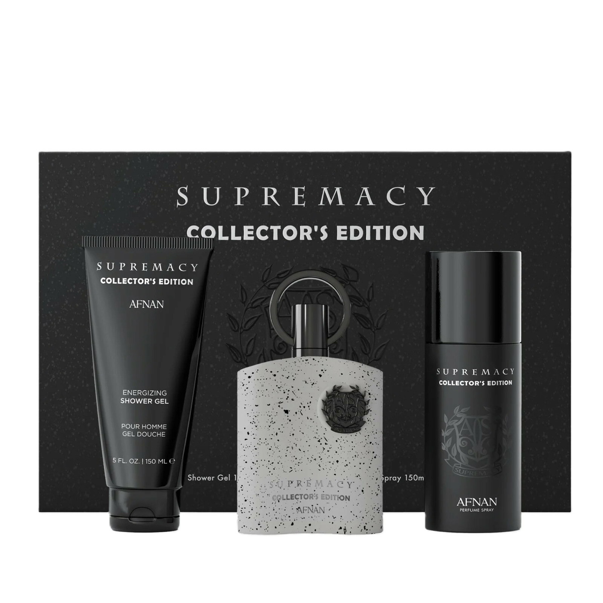 Afnan Mens Supremacy Collector's Edition 3pcs EDP Gift Set Fragrances 6290171077183