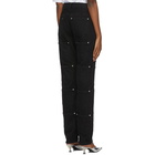 Lourdes Black Multi Pocket Jeans