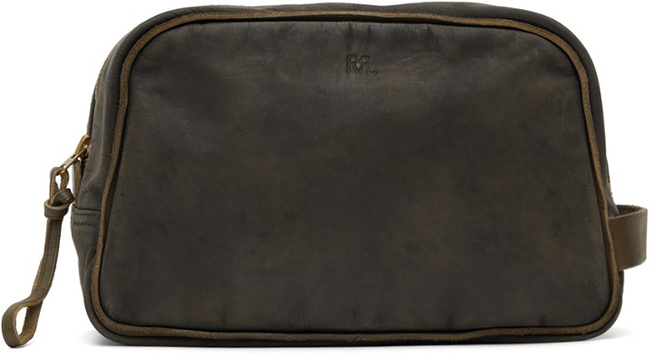 Photo: RRL Brown Travel Pouch