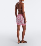 Pucci Onda and Iride cotton voile beach cover-up