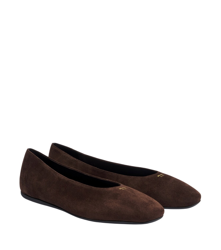 Photo: Prada Suede ballet flats