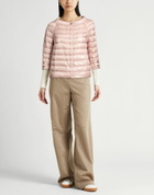 Herno Iconico Womens Puffer Blush
